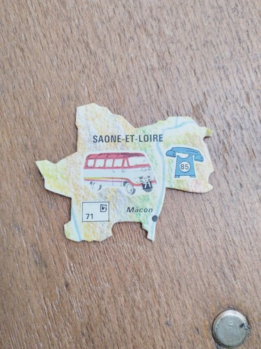 Puzzle yoplait departements - yoplait,