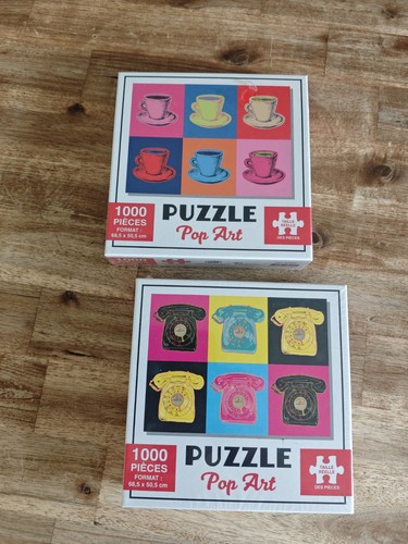 Lot puzzle tasse - ,
