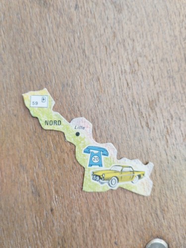 Puzzle yoplait departements - yoplait,